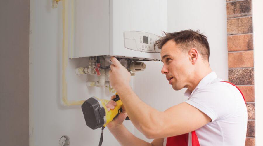 Local tankless water heater installation in Yale, VA